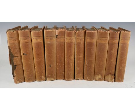 BARRETT, Charles G. The Lepidoptera of the British Islands. London: L. Reeve &amp; Co., 1893-1907. 11 vols., large illustrate