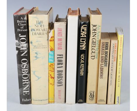 SIGNED BOOKS. - John OSBORNE. A Better Class of Person. London: Faber and Faber, 1981. First edition, signed and inscribed by