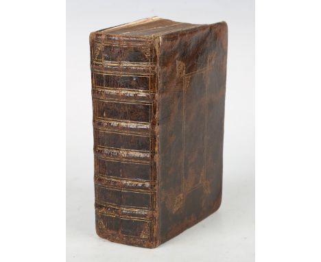 BIBLE, In English. The Holy Bible Containing the Old Testament and the New, Newly Translated out of the Original Tongues and 