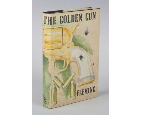 FLEMING, Ian. The Man With The Golden Gun. London: Jonathan Cape, 1965. First edition, 8vo (186 x 124mm.) (Toning.) Original 
