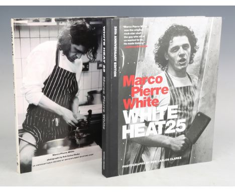 COOKERY. - Marco Pierre WHITE. White Heat. London: Pyramid Books, 1990. First edition, signed by Marco Pierre White, 4to (309