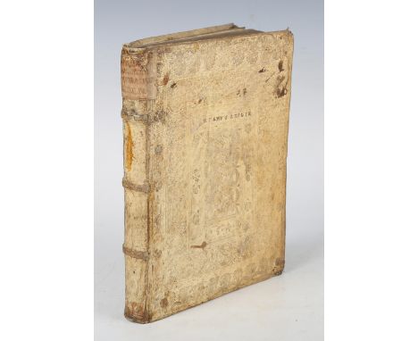 SOPHOCLES. Sophoclis Tragoediae Septem, Cum Interpretationibus Vetustis &amp; valde utilibus. Frankfurt: Petrus Brubach, 1544
