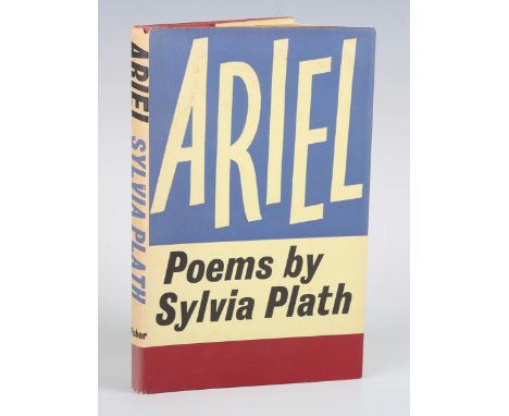PLATH, Sylvia. Ariel. London: Faber and Faber, 1965. First edition, first impression, 8vo (217 x 133mm.) (Toning.) Original r