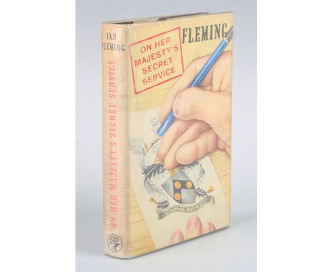FLEMING, Ian. On Her Majesty's Secret Service. London: Jonathan Cape, 1963. First edition, first impression, 8vo (188 x 120mm