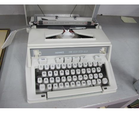 Hermes 3000 Typewriter.