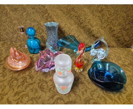 Mdina, Carnival, Murano and other Studio glasswares.