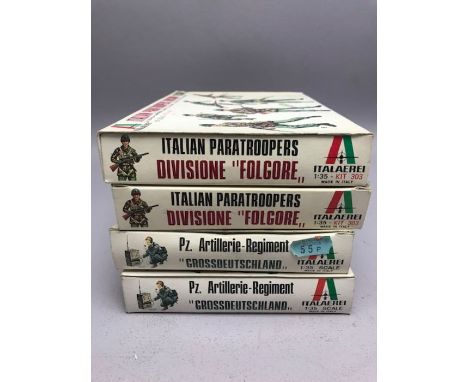 Collection of Italaerei 1:35 scale models four in total 