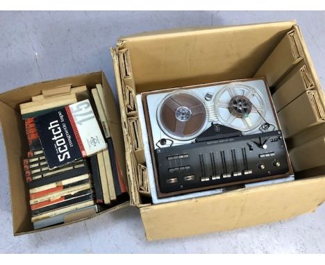 Bang and Olufsen Beo Cord 2000 Deluxe reel to reel professional tape recorder, in original box 