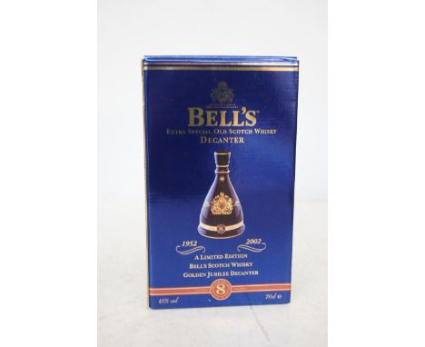 Bells extra special scotch whisky limited edition golden jubilee decanter unopened with box (Full)
