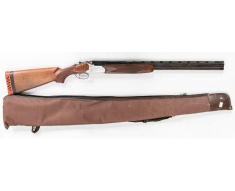 A Lanber 12 bore, over and under shotgun, 1200kp/cm, LB 279765, 12-70, 18.5 62 1470 gmos, manual safety, interchangeable chok