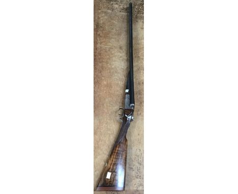 12 bore G E Bond & Sons shotgun (side by side) - certificate no: H6637 A in date shotgun license in needed to purchase this i