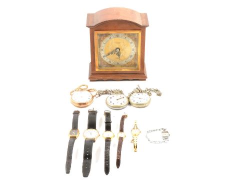 Three pocket watches, a military issue open face pocket watch with broad arrow to back of case , GS/TP General Service Trade 