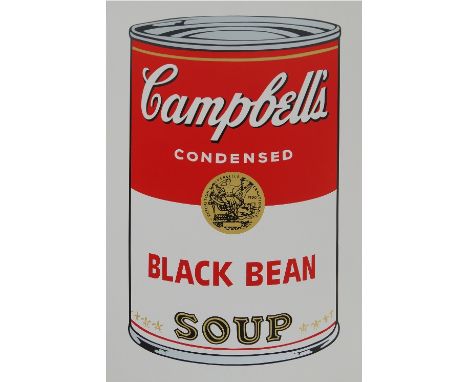 After Andy Warhol, American 1928-1987- "Soup Cans", published by Sunday B Morning; screenprints on museum board paper, suite 