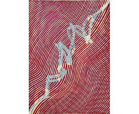 Stanley William Hayter CBE, British 1901-1988- "Slip Stream"; screenprint in colours, signed, titled, numbered 15/20 and date