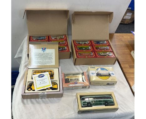 Selection of boxed Corgi vehicles to include Regal, British steam company etc 