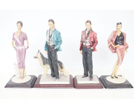 4 Resin figures Average Height 33 cm (one AF)