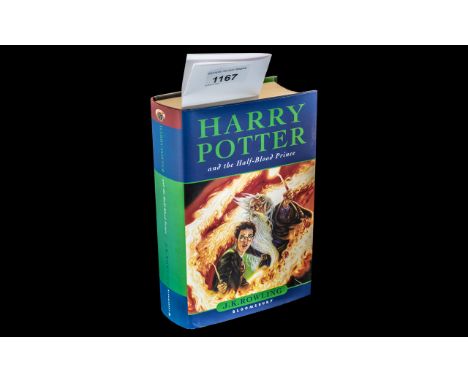 Harry Potter and the Half-Blood Prince by J K Rowling, first edition hardback book, by Bloomsbury Press, ISBN 0 7475 8108 8.