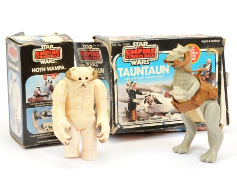 Palitoy Star Wars vintage The Empire Strikes Back Creatures x 2 including Hoth Wampa, Good complete, within Fair opened box a