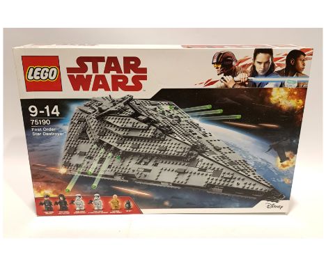Lego Star Wars First Order Star Destroyer #75190 within Near Mint Packaging