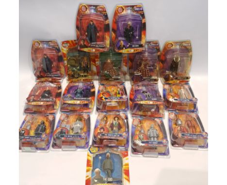 Character Doctor Who Carded Figures x19 Includes Captain Jack Harkness, Rose &amp; K-9, Odd Sigma, The Ninth Doctor, Sea Devi