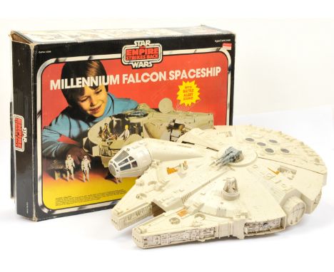 Palitoy Star Wars vintage The Empire Strikes Back Millennium Falcon, Good Plus (missing training ball), within Fair opened bo