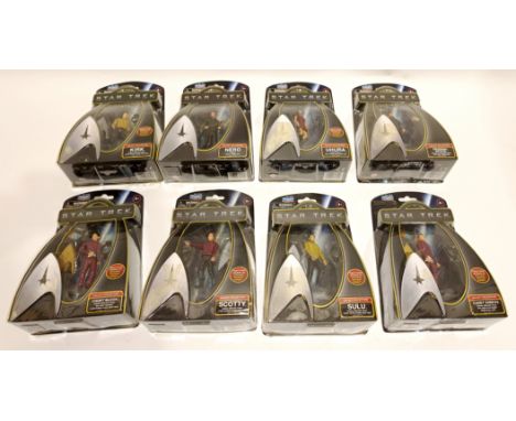 Quantity of Playmates Star Trek Carded Action Figures Includes Classic Star Trek Star Trek Carded Figures, 2009 Star Trek Mov