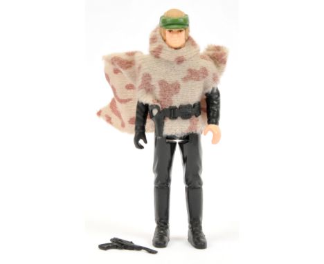 Kenner vintage Star Wars Luke Skywalker Battle Poncho 3 3/4" figure, Excellent complete.