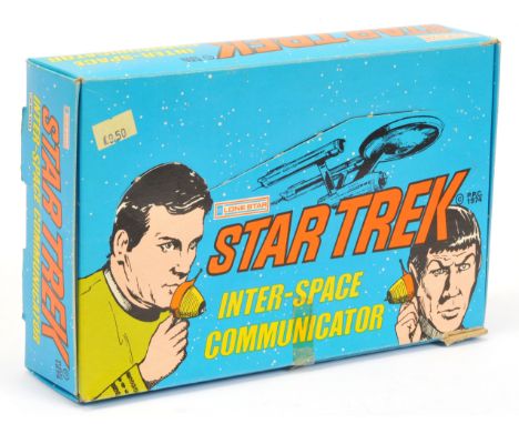 Lone Star Star Trek Inter-Space Communicator. Excellent within Excellent Packaging