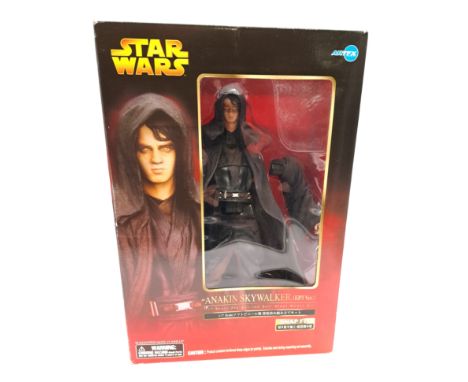 Kotobukiya ARTFX Star Wars Revenge Of The Sith Anakin Skywalker 1:7 scale pre-painted soft vinyl model kit snap fit statue Ex