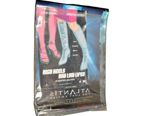 Quantity of Mixed Film Posters Includes Iron Man 3, James Bond The World is not Enough, Thor The Dark World, Disney Atlantis,