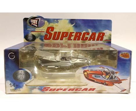 Product Enterprise Gerry Anderson large scale "Supercar" - grey/white - Mint in Excellent window box.