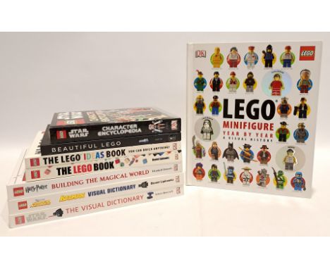 Quantity of Lego Books Includes Lego Batman Visual Dictionary with Exclusive Figure, Lego Harry Potter Building the Magical W