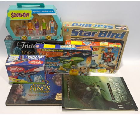 Quantity of Film &amp; TV Collectibles Includes Lord of the Rings, Scooby-Doo, Captain Scarlet with others. Good to Good Plus