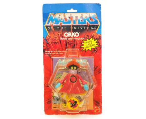 Mattel Vintage Masters of the Universe Orko Heroic Court Magician 1983. Excellent within Good Plus Packaging