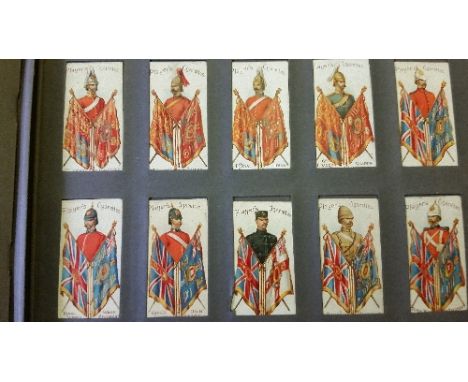 MIXED, mainly complete (19), inc. many Players, Military Series, Badges & Flags, Regimental Standards (mixed), Army Corps & D