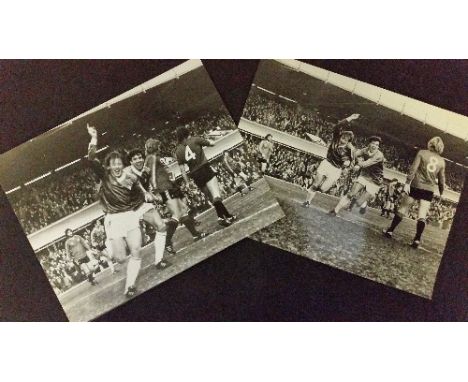 FOOTBALL, Birmingham City original press photographs, 1970s-1980s, many with Birmingham Mail stamp to reverse, 12x 9 (6) and 