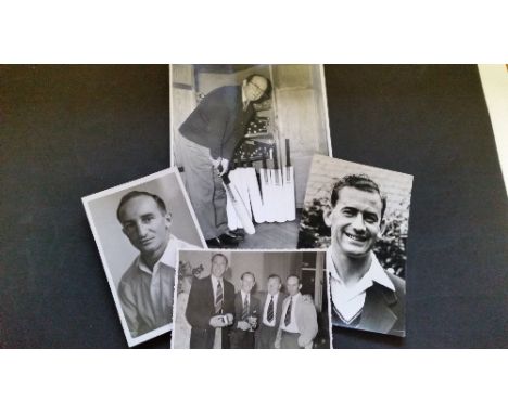 CRICKET, press photos, selection, inc. portraits, civilian groups, Laker, Hutton, Duke of Edinburgh), Dominion CC (Australia,
