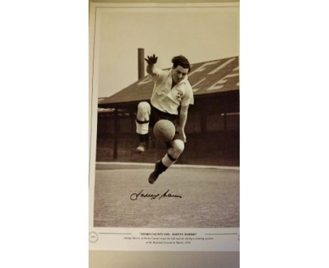 FOOTBALL, signed large photos by Autographed Editions, 16 x 12 and larger (5), inc. Roy Bentley, Peter Rodrigues, Rodrigues &