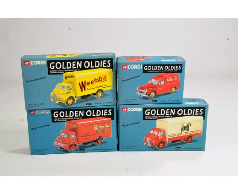 Corgi Classics Golden Oldies comprising Weetabix, Slumberland, Spratts and Nestles. M in Boxes. (4)
