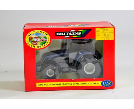 Britains 1/32 New Holland 8560 Tractor with Flotation Tyres. M in Box.