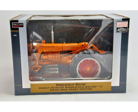 Spec Cast 1/16 Mineapolis Moline U Diesel Tractor. M in Box.