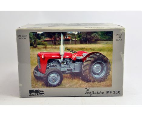 Universal Hobbies 1/16 Massey Ferguson 35X Tractor. M in Box.