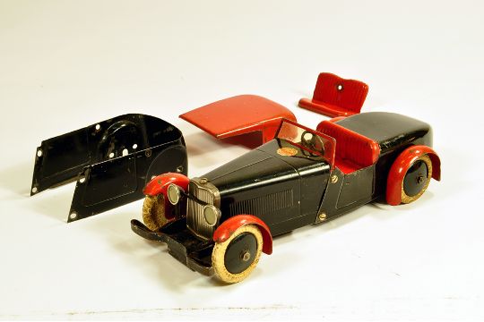 vintage meccano car