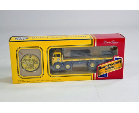Corgi 1/50 Commercial Diecast comprising No. CC10101 Foden FG 8 Wheel Platform Lorry. Blue Circle Cement. M in Box.