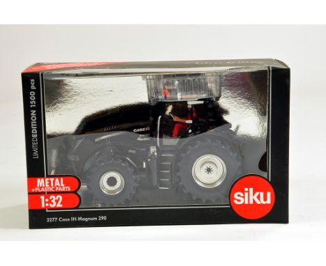 Siku 1/32 Case IH Magnum Black Edition Tractor. M in Box.