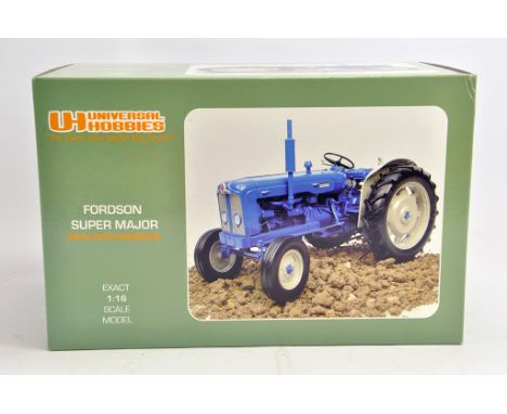 Universal Hobbies 1/16 Fordson Super Major New Performance Tractor. M in Box.