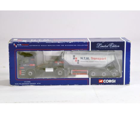 Corgi 1/50 Commercial Diecast Truck comprising CC12006 MAN Feldbinder Tanker. ATM. M in Box.