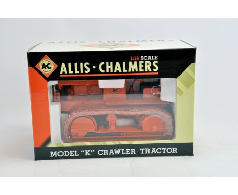 Spec Cast 1/16 Allis Chalmers Model K Crawler Tractor. M in Box.
