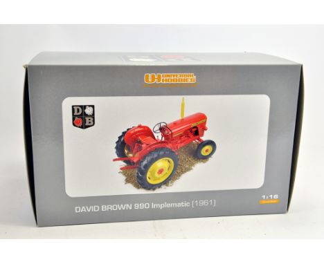 Universal Hobbies 1/16 1961 David Brown 990 Tractor. M in Box.