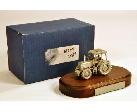 Extremely Scarce Pewter Model of a Ford 8210 Tractor. Presented to Ford Tractor Dealers to Commemorate 25 years of Basildon T